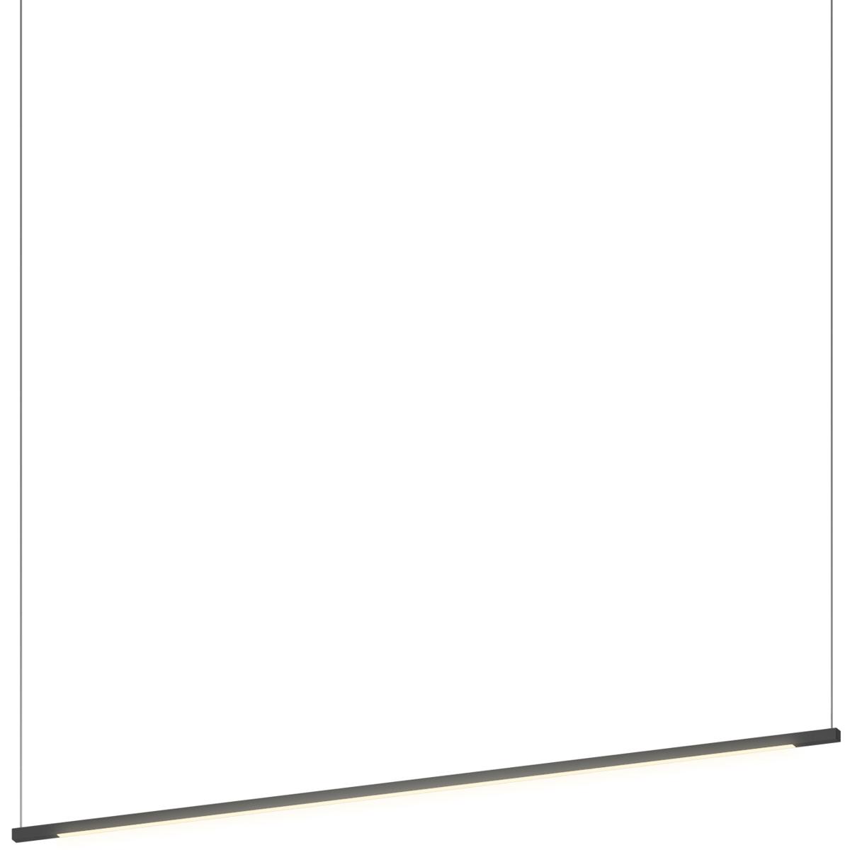 Koncept ZBP-36-L-SW-MTB-CNP Z-Bar LED 0.5 inch Matte Black Pendant Ceiling Light